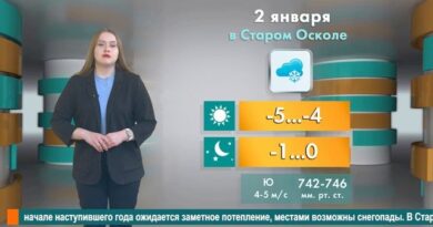 Погода в Старом Осколе на 2 января