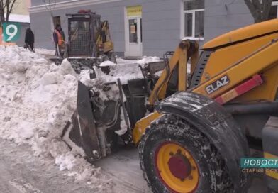 «Куда уехал снег»: в Старом Осколе утилизируют снежные массы