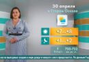 Погода в Старом Осколе на 30 апреля