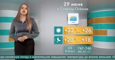 Погода в Старом Осколе на 29 июня