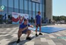 День физкультурника в Старом Осколе отметили зарядкой с братьями Токовыми