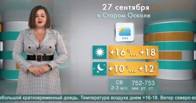 Погода в Старом Осколе на 27 сентября
