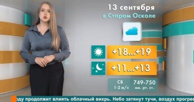 Погода в Старом Осколе на 13 сентября